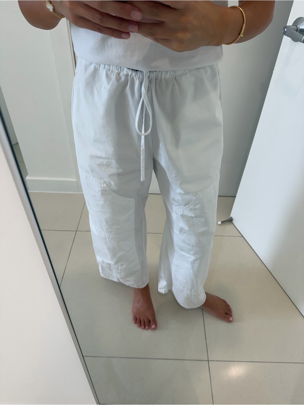 J. Crew White Luna pant - Picture 3 of 5